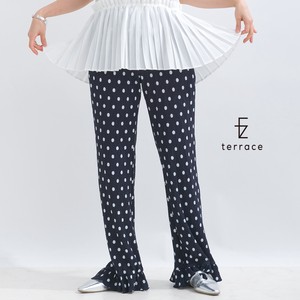 Pre-order Full-Length Pant Easy Pants Polka Dot Tiered