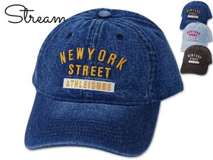 ウォッシュドデニム　NEWYORK ST CAP　21718