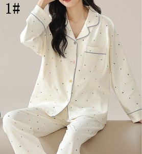パジャマ 授乳 長袖 上下2点セット    ゆったり  快適  レディースファッション     BQ3276