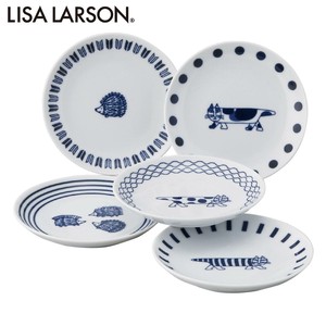 LISA LARSON リサラーソン Sometsuke ファイブプレートセット LL80-57