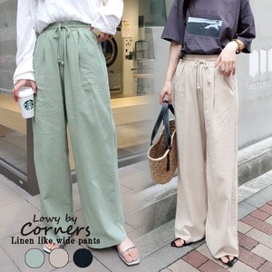 Full-Length Pant Bottoms Summer Casual Cotton Spring Wide Pants
