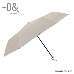 ゼロアンド　晴雨兼用傘　軽量ミニ　50m　サンドベージュ