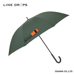 エクスピディショナリィアンブレラ　雨傘　65cm 　長傘　カーキ