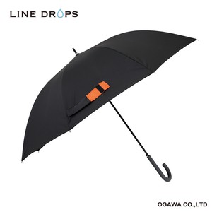 エクスピディショナリィアンブレラ　雨傘　65cm 　長傘　ブラック