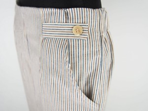 Full-Length Pant Colored Stripe Straight 2024 Spring/Summer