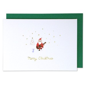 Greeting Card Foil Stamping Santa Claus Casual
