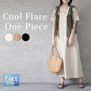 Casual Dress One-piece Dress Short-Sleeve Cool Touch 2024 Spring/Summer