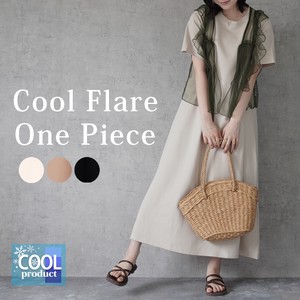 Casual Dress One-piece Dress Short-Sleeve Cool Touch 2024 Spring/Summer