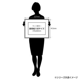 ラーソン・ジュール マット付きD816 黒 大衣 アクリル ACMT-D816405