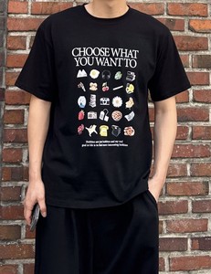【2024春夏新作】CHOOSEデジタルプリントTシャツ