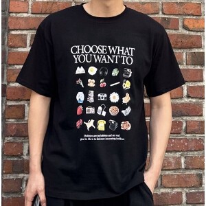 【2024春夏新作】CHOOSEデジタルプリントTシャツ