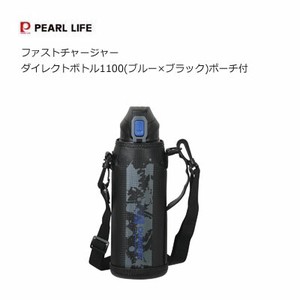 Water Bottle Pouch Blue black 1100ml