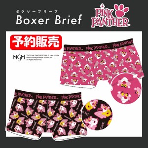 【予約販売】(9月入荷予定) メンズ ボクサーブリーフ "ピンクパンサー"