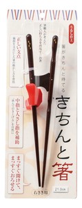 イシダ きちんと箸 左利き用 21cm 11416