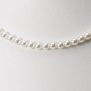 Pearls/Moon Stone Necklace Pearl Necklace 4.0 ~ 4.5mm Made in Japan