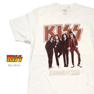 キッス【KISS】DRESSED TO KILL TEE Tシャツ 半袖 ロックT バンドT ハードロック メンズ レディース