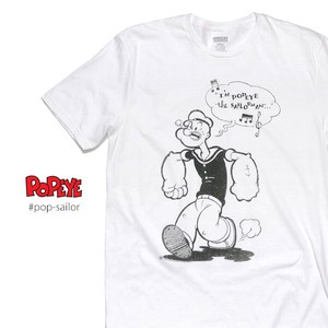 ポパイ【POPEYE】I'm Popeye the Sailor Man TEE Tシャツ カートゥーン キャラクター メンズ レディース