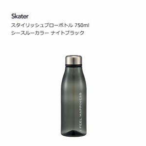 Water Bottle Calla Lily black Skater