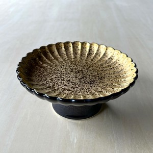 Main Plate Gold Arita ware 16cm Made in Japan