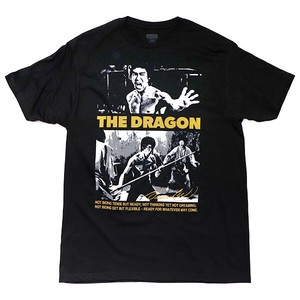 ブルース・リー【BRUCE LEE】THE DRAGON TEE Tシャツ 半袖 燃えよドラゴン 映画 メンズ レディース