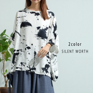 Button Shirt/Blouse Pullover Patterned All Over 【2024NEW】