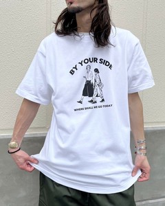 【2024年新作】BY YOUR SIDE デザインプリントTシャツ