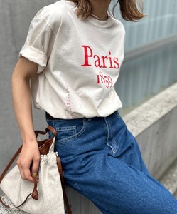 FRUIT OF THE LOOM ParisロゴTシャツ　プリントT　半袖 ユニセックス