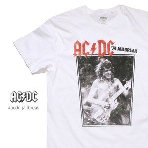 エーシー・ディーシー【AC/DC】’74 JAILBREAK TEE Tシャツ 半袖 ロックT バンドT メンズ レディース