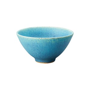 【信楽焼】青彩釉 飯碗（日本製）