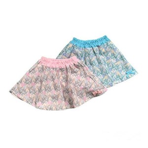【日本製  子供 服】ボタニカル柄スカート ［100〜140cm］