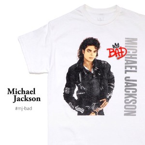 マイケルジャクソン【MICHAEL JACKSON】BAD TEE Tシャツ 半袖 ロックT ポップ アメリカ メンズ レディース