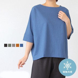 T-shirt Dolman Sleeve T-Shirt Cool Touch 6/10 length 2024 Spring/Summer