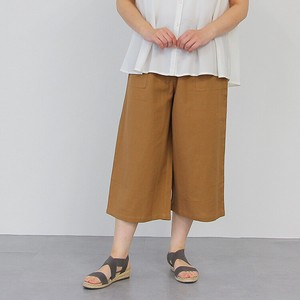 Full-Length Pant Cotton Linen Cotton Wide Pants 2024 Spring/Summer