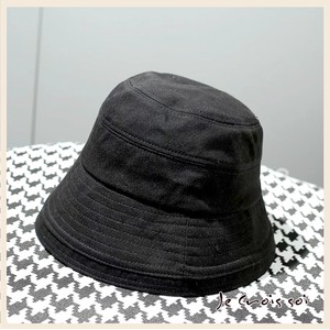 綿100%素材　無地ステッチ　デザイン　帽子