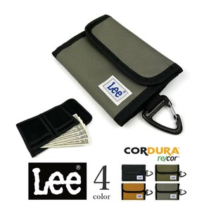 全4色　Lee リー CORDUR コーデュラ ナイロン三つ折り財布 スマートウォレット（0520652）