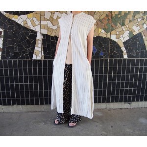 Casual Dress Stripe Rayon One-piece Dress 2024 Spring/Summer