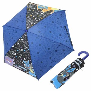 【折り畳み傘】ポケットモンスター 折畳傘 ブルー＆ブラック