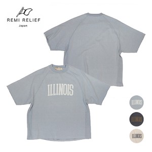 レミ レリーフ【REMI RELIEF】ILLINOIS RAGLAN TEE Tシャツ ラグラン トップス 半袖 ユニセックス 日本製