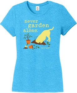 Women’s・プリントTシャツ　『Never Garden Alone』　半袖 Tシャツ