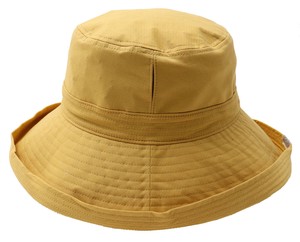 帽子 春夏物 レディース UVカット 体感—10℃ 「コカゲルハット」 CGEH（エッジアップタイプ）イエロー