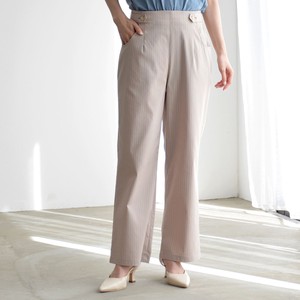 Full-Length Pant Stripe Wide Pants M