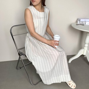 Casual Dress Stripe Sleeveless One-piece Dress 【2024NEW】