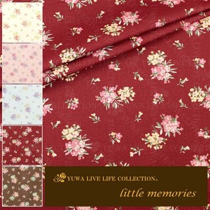 有輪商店 YUWA  シャーティング ”little memories” [D:Red] / 全5色 /生地 布/824838