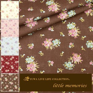 有輪商店 YUWA  シャーティング ”little memories” [E:Brown] / 全5色 /生地 布/824838