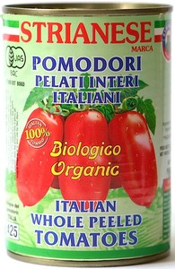 ストリアネーゼ有機トマト缶ホール 400g（クエン酸不使用・有機JAS認証・オーガニック）