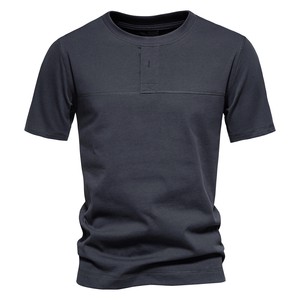 Tシャツ 無地  半袖  ラウンドネック  メンズファッション    YEA666