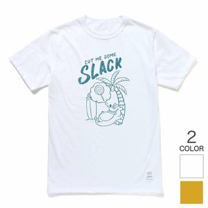 オーガニックコットン / 半袖Tシャツ / ユニセックス / 日本製 / SLACKデザイン