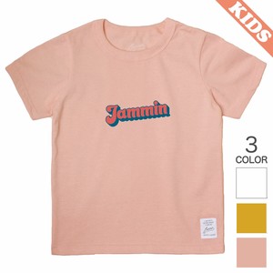 Kids' Short Sleeve T-shirt Design Unisex Organic Cotton Made in Japan