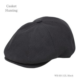 【通年 大きいサイズ 帽子】太ツイルキャスハンチング XLサイズ  キャスケット