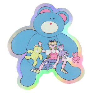 【ステッカー】あきらんど ステッカー クリエイターズサーカス クマさんいっぱい